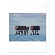 Forts In The Thames Estuary Post Card