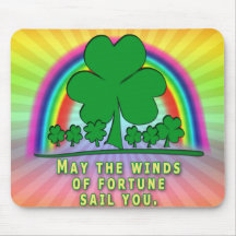 FORTUNE - BÉNÉDICTION IRLANDAISE TAPIS DE SOURIS