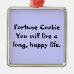 Fortune Cookie Christmas Tree Ornaments