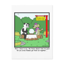 Fortune Teller: Panda cartoon
