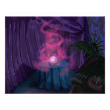 Fortune Tellers Tent Invite