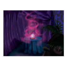 Fortune Tellers Tent Postcards