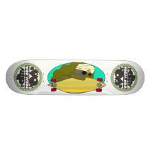Forty Toad Press Logo Skate Deck