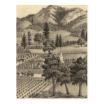 Fossville Res of Clark Foss, Knights Valley Postcard