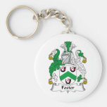 Foster Family Crest Keychain