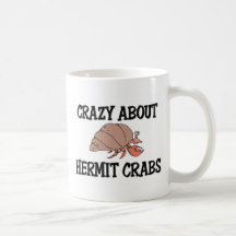 Fou au sujet des bernard l'ermite mugs à café