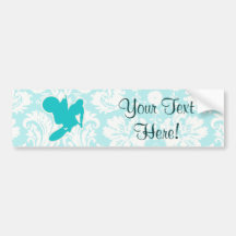 Fouet turquoise de motocross adhésif pour voiture