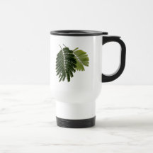 Fougères Leaved fines de relief Mugs À Café