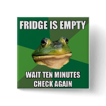 Foul Bachel Frog Empty Fridge