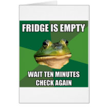 Foul Bachel Frog Empty Fridge