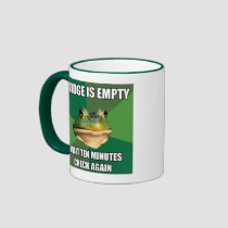 Foul Bachel Frog Empty Fridge mugs