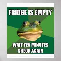 Foul Bachel Frog Empty Fridge