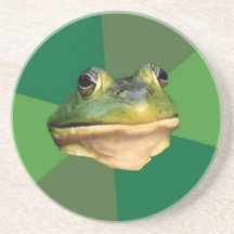 Foul Bachelor Frog Beverage Coasters