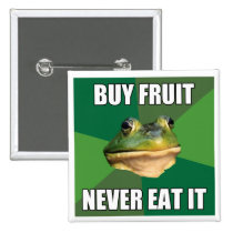 Foul Bachelor Frog Buy Fruit buttons