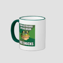 Foul Bachelor Frog Free Snscks mugs
