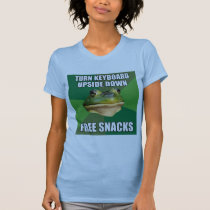 Foul Bachelor Frog Free Snscks t-shirts
