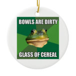 Foul Bachelor Frog Glass of Cereal