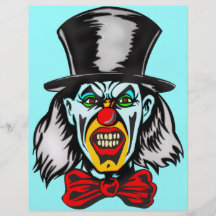 Foul Evil Clown Custom Flyer
