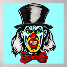 Foul Evil Clown Posters
