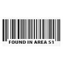 found in area 51 icon photo card template