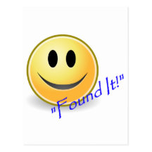 Found It! Geocaching Post Card