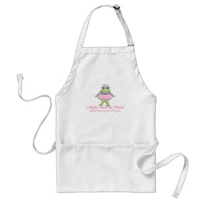 Found My Prince Engagement Aprons by trendybridetees