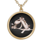 Foundation of Grace  Ballet Shoes Gold Necklace