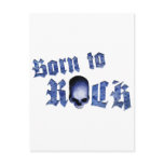 Fount ton skirt Skull B Post Cards