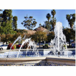 Fountain In Balbao Park San Diego Acrylic Cut Out