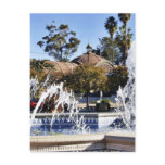 Fountain In Balbao Park San Diego Postcards