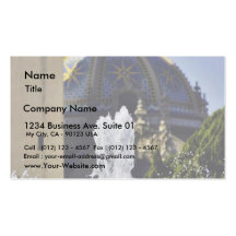 Fountain In Balboa National Park Business Cards