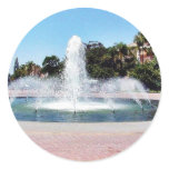 Fountain In Balboa Park Sticker