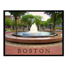 Fountain in the North End Post Card