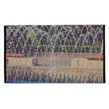 Fountain jet iPad folio cases