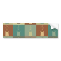 Fountain Pen Pop Art Bumper Sticker