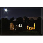 Fountains Abbey In North Yorkshire At Night photo sculptures