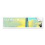 Fountains At Dusk Bumper Sticker
