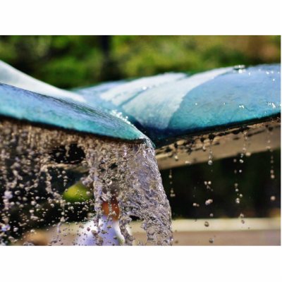 Fountains At The Birch Aquarium In La Jolla Photo Cutout by lifesphere