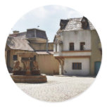 Fountains In Old Town Stickers