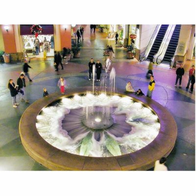 Fountains Malls Photo Cutouts by lifesphere