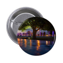 Fountains show - Warsaw by night Pinback Buttons