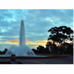 Fountains Sunrises Clouds Mornings Photo Cutout