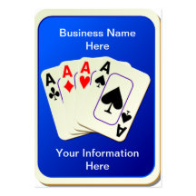 Four Aces Business Cards