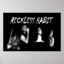 Four Bad Dudes Posters