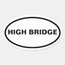 FOUR Bronx, High Bridge Stickers