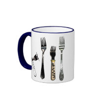 Four Candles/Fork Handles Coffee Mug