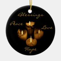 Four Christmas Ornaments