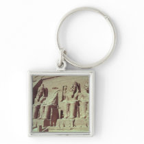 Four colossal figures of the king keychains