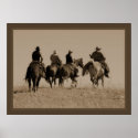 Four Cowboys posters
