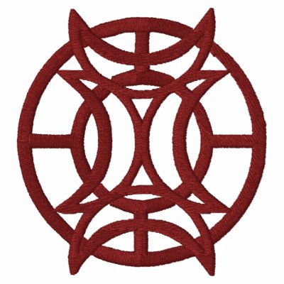 Four Cresent Moons Magickal Symbol Sign Polo by mrssocolov4